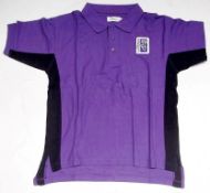 10 x LA Fitness Branded POLO Shirts - Size XXXL - Colour: Purple - CL155 - New & Sealed - Locati