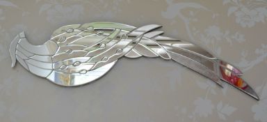 1 x Laura Ashley Mirrored Bird Wall Art - CL226 - Location: Knutsford WA16 - NO VAT ON THE HAMMER