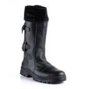 1 x Pair of Goliath High Leg Foundry Boot BL Wide With Steel Midsole - HM2004WSI - Size 5 - CL185 -