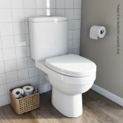 1 x Energy WC Toilet Pan And Cistern + Cistern Fittings - Ref: GMJ017 - Unused Stock - CL190 -