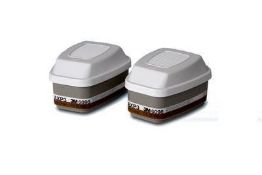 3 x Boxes of 3M 6098 Gas & Vapour AXP3 NR Filters - 4 Per Box - CL185 - Ref: C2/6098 - New Stock - L