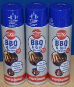6 x Professional Fast Acting BBQ & GRILL Cleaner - Includes 6 x C10 500ml Bottles - Nilco Cleaning