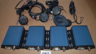 4 x Navman Halo Qube 2 GPS Navigation Tracker Receivers - Model AA004470UK - Fleet Management