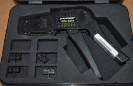 1 x Pressmaster PCC 5310 Coax Crimping Tool With Dies - Telecoms Tooling - Comes With Protective