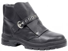 1 x Pair of Foundry Ankle Boot BL Wide With Steel Midsole - HM2001WSI - Size 6 - CL185 - Ref: