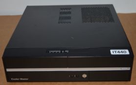 1 x Cooler Master Mini Slim Micro ATX Computer Case With Power Supply - Good Condition - CL010 - Ref