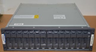 1 x Network Appliance Netapp DS14 Mk2 Disk Shelf Hard Drive Array - Model RS-1401 - Hard Disk Drives