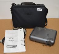 1 x NEC Micro Portable Projector - Model LT75Z - Includes Carry Case, Leads, Remote and User