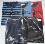 5 x Assorted PRE END Branded Mens Tops - New Stock With Tags - Recent Menswear Store Closure -