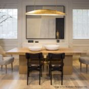 1 x KELLY WEARSTLER “Utopia” Long Pendant - Gold Finish - Ref: 5133063 - CL087 - Location: Altrincha
