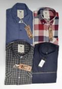 4 x Assorted Pre End Mens Shirts - Various Styles - Suitable For Evenings Out or to Wear in the