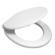 1 x Standard Soft Close High Gloss MDF Toilet Seat - Bottom Fix - Ref: DY171/MSC020-N - CL190 - Unus