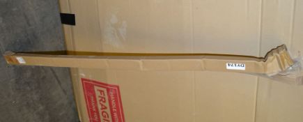 1 x Shower Wall Support Bar and Glass Clamp for V8 Wetroom Glass - Ref: DY174/V8SUPP - CL190 - Unuse