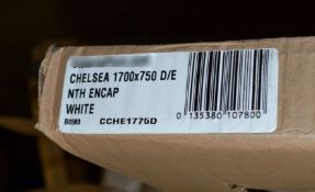 1 x Chelsea 1700 x 750 Double Ended Bath - Ref: DY141/CCHE1775D - CL190 - Unused Stock - Location: B