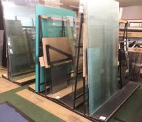 1 x Heavy Duty Floor Standing Storage Rack For Sheets of Glass or Wood Panels etc - H187.5 x W222.