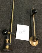 1 x Brass Measuring Tool - CL255 - Ref SG185 - Location: Leicester LE4