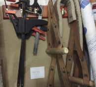1 x Selection of Measuring Tools and Lifting Straps - CL255 - Ref SG187 - Location: Leicester LE4