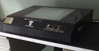 1 x UV-Tek BTU Elite UV Bench Lamp With Curing Area of 410x455mm - Variable Times Exposure Unit
