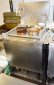 1 x Ellidge and Fairley Chinese Food Steamer - Stainless Steel Finish - Natural Gas - CL180 -