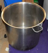 5 x Large Cooking Pans Plus Selection of Various Other Cooking - Largest Size 50cm Height x Diameter