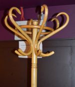 1 x Wooden Coat Stand - CL180 - Ref IC293 - Location: London EC3V