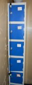 1 x Set of Staff Lockers - Includes Locks Suitable For Padlocks - CL180 - Ref IC000 - Location: