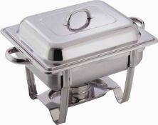 Approx 20 x Buffet Heater Chafing Dish Servers - Stainless Steel - CL180 - Ref IC269 - Location: