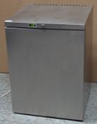 1 x Blizzard Undercounter Freezer - Model UFC140 - Stainless Steel Finish - Suitable For
