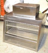 1 x Front Opening Countertop Food Display/Self-Serve - 89.5(w) x 71(d) x 89.5(h) cm - Ref: HM210 -