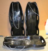 14 x 2 Person Large Plastic Sledges - CL262 - Location: Altrincham WA14