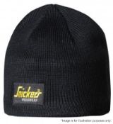 4 x SNICKERS WORKWEAR Wooly Hat Logo Beanie ( 9084) - New/Unused Stock - ONE SIZE - Colour: