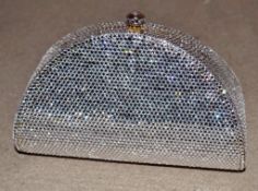 1 x ICE LONDON Stunning Clutch Bag Covered In Swarovski Crystal Elements - Dimensions: W18 x H11 x