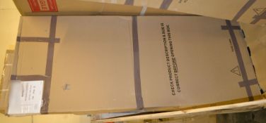 1 x 800 Frameless Shower Side Panel - Ref: DY124/BSP8001 - CL190 - Unused Stock - Location: Bolton B