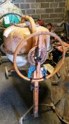 Orange 240 v Cement Mixer.