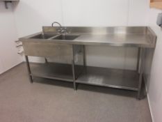 Double Stainless Steel Sink