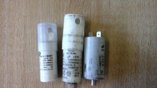 3 x 4uf Capacitors