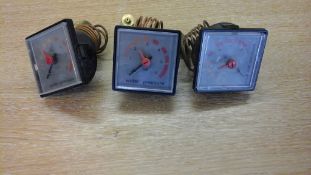 3 x Imit Pressure Guages