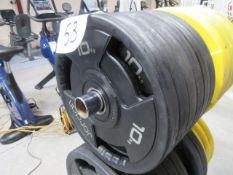 Jordan Rubber Coated Olympic Plates 10kg x qty 6