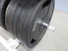 Jordan Rubber Coated Olympic Plates 20kg x qty 5