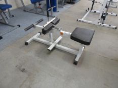 Plate Loaded Seated Calf Machine