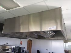 Double Stainless Steel Extract Canopy