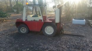 Manitou Rough Terrain Forklift