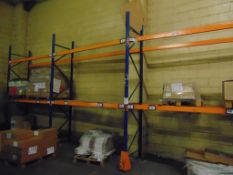 11 Bays of Boltless Pallet Racking