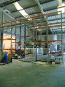 5 Bays of Boltless Pallet Racking