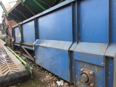 Steel Belt Inclined Infeed Conveyor