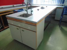 Large College Science Work Bench/ Table