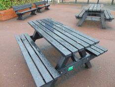 Picnic Bench Black
