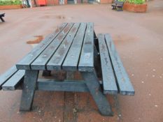 Picnic Bench Black