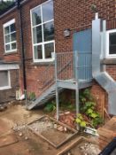 External Steel Staircase