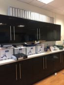 Kitchen Unit With 8 x Double Cupboards and Worktop Bench